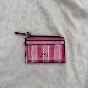 Victoria's Secret Pink and White Card Holder